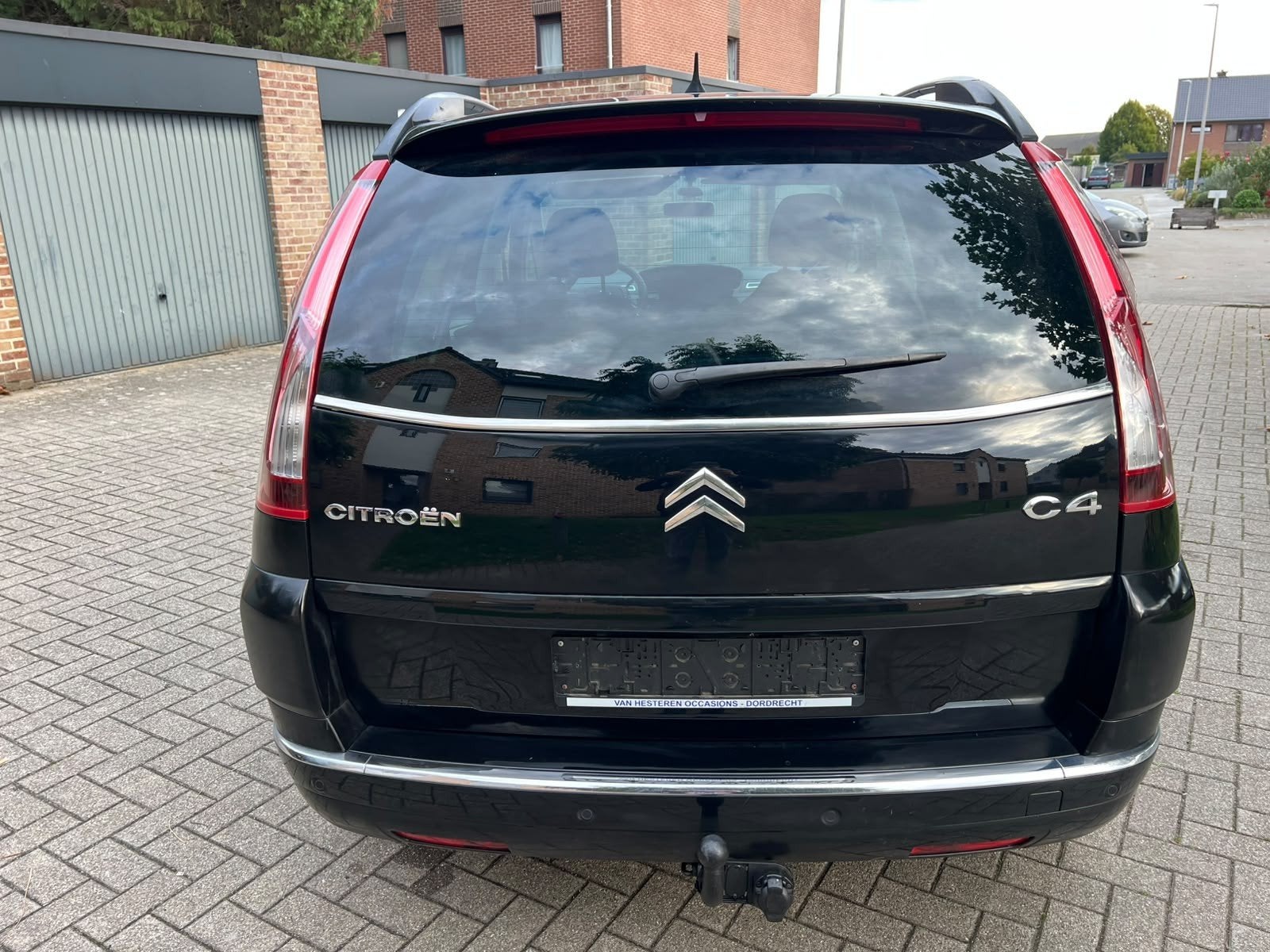 Citroen c4 grand picasso automaat 7zit gekeurd voor verkoop, Auto's, Automaat, Stof, Zwart, Zwart