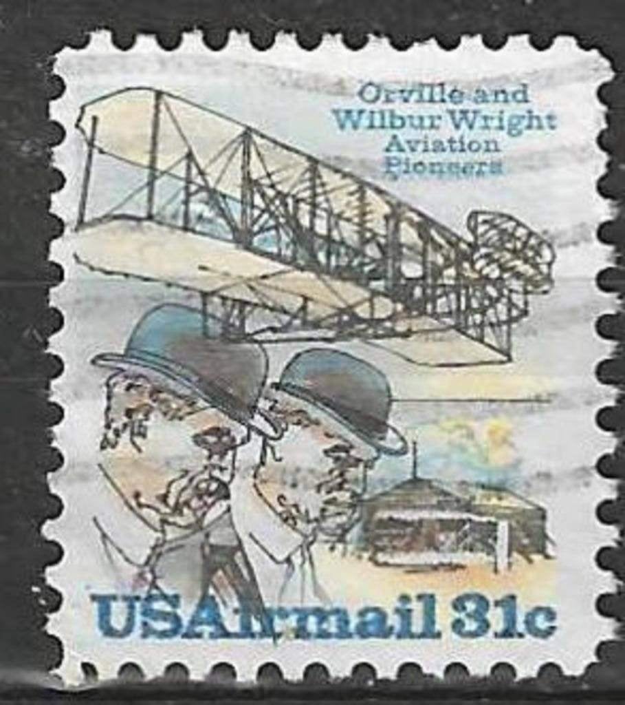 USA 1978 - Yvert 86PA - Orville en Wilbur Wright (ST), Verzenden, Gestempeld