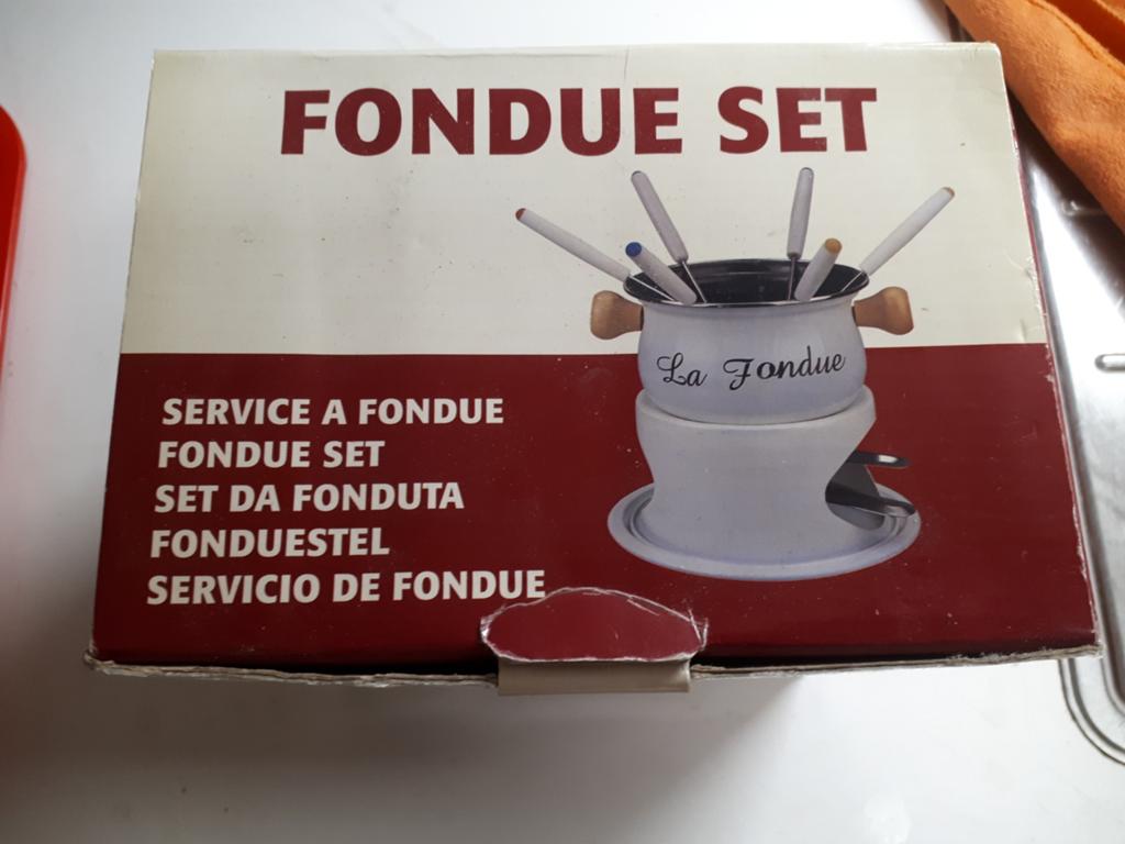 Fondue set Nieuw!, Ophalen of Verzenden, Nieuw, Brander, Fondueset