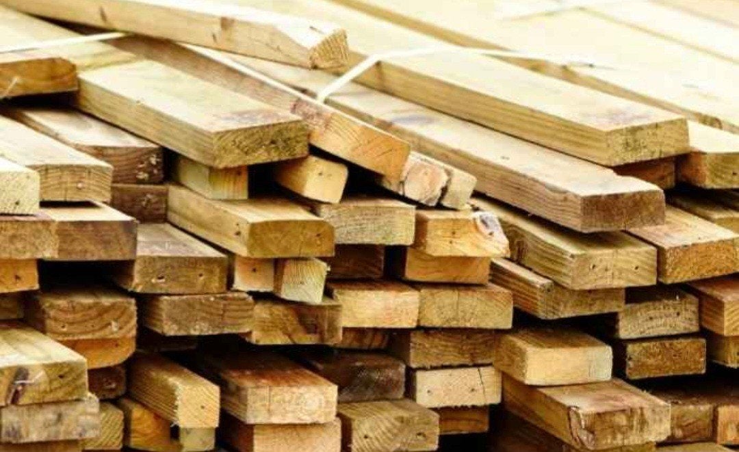 bois divers, Jardin & Terrasse, Moins de 180 cm, Bois dur, Enlèvement, Utilisé