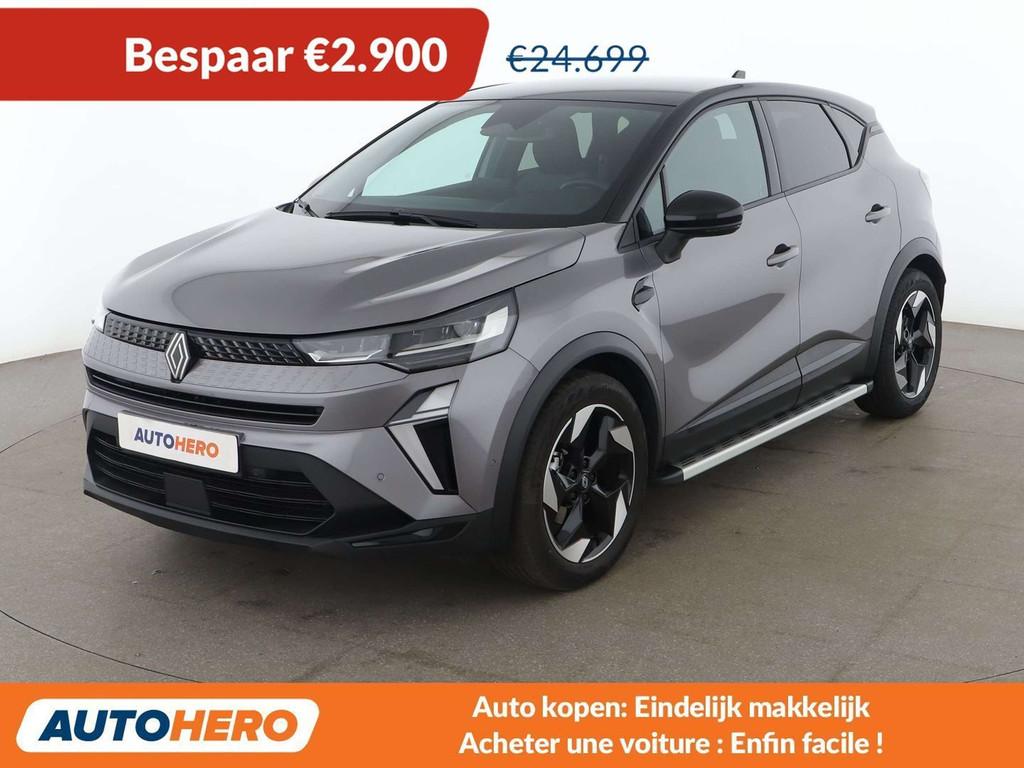 Renault Captur 1.3 TCe Mild-Hybrid Techno (bj 2024), Auto's, Renault, Adaptive Cruise Control, Stof, Gebruikt, Euro 6