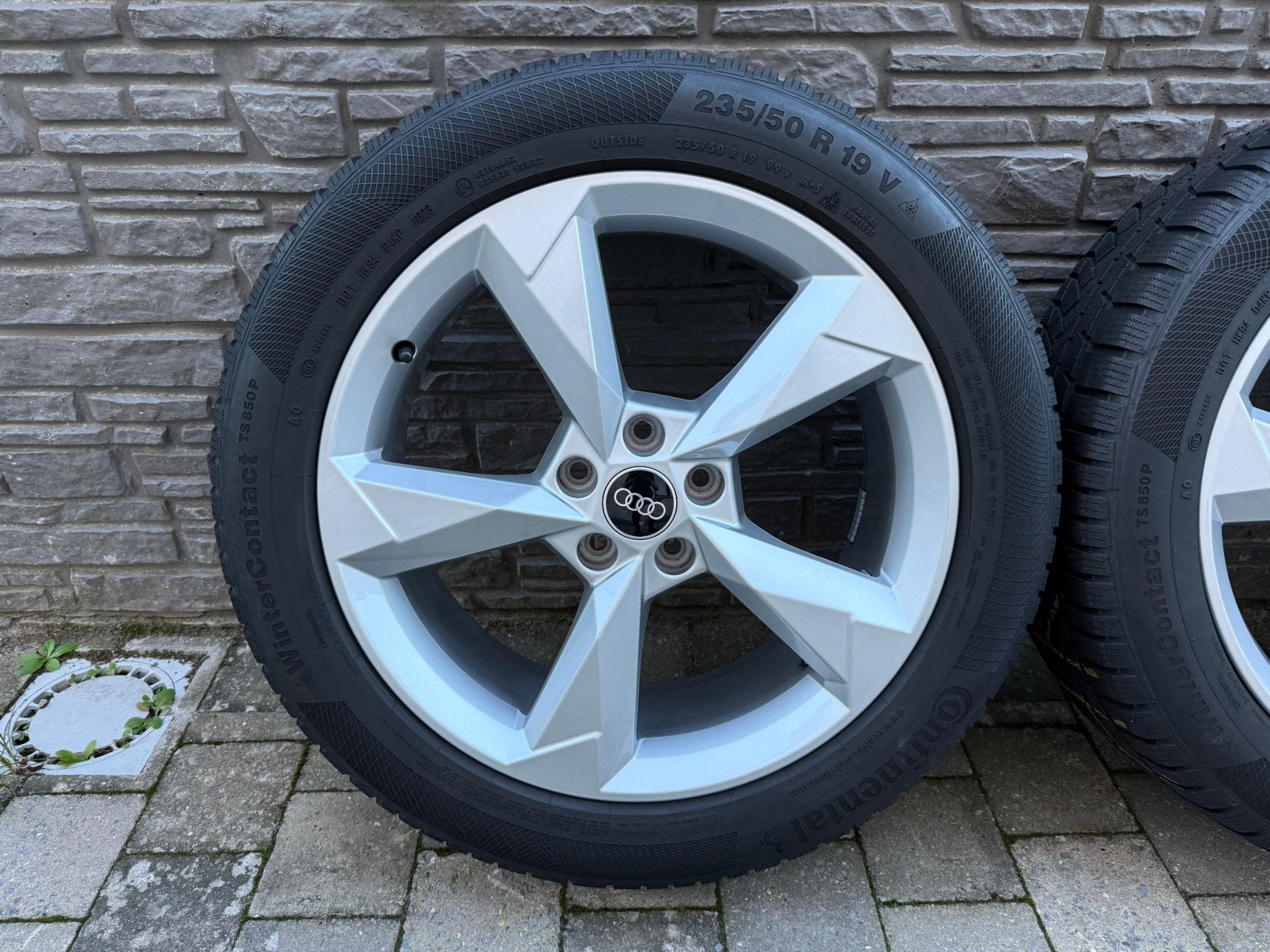 ORIG. JANTES 19 POUCES AUDI Q3 S-LINE + PNEUS D'HIVER, Pneus et Jantes, Pneus hiver, Véhicule de tourisme, 19 pouces