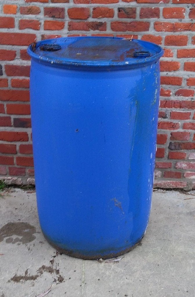 Tonneau baril 200 litres, 150 litres ou plus, Enlèvement, Comme neuf