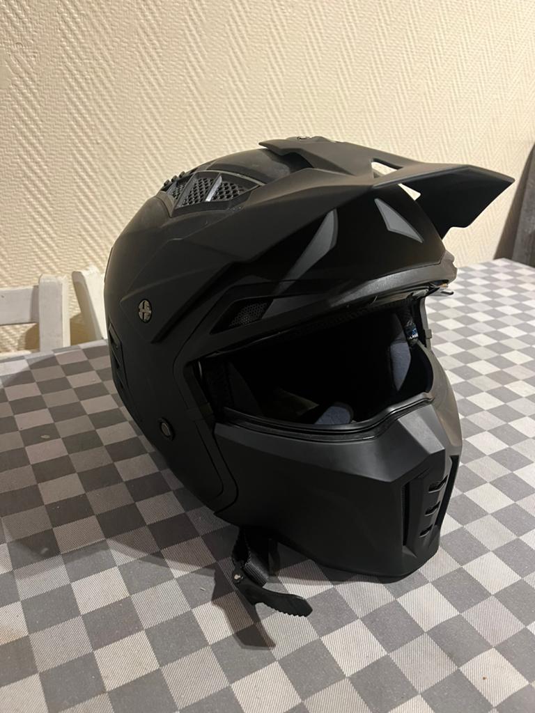 Brommer helm, Motoren, Ophalen of Verzenden, XL