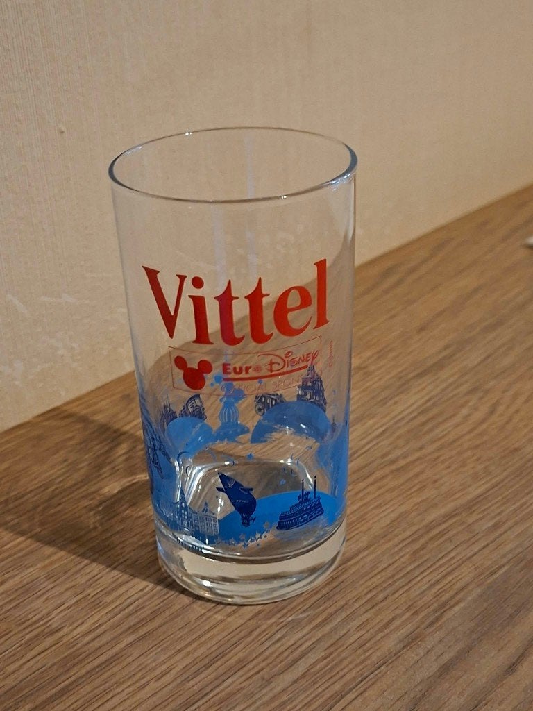 Vittel Euro Disney verzamelglas, Verzamelen, Ophalen of Verzenden, Overige figuren, Zo goed als nieuw, Overige typen