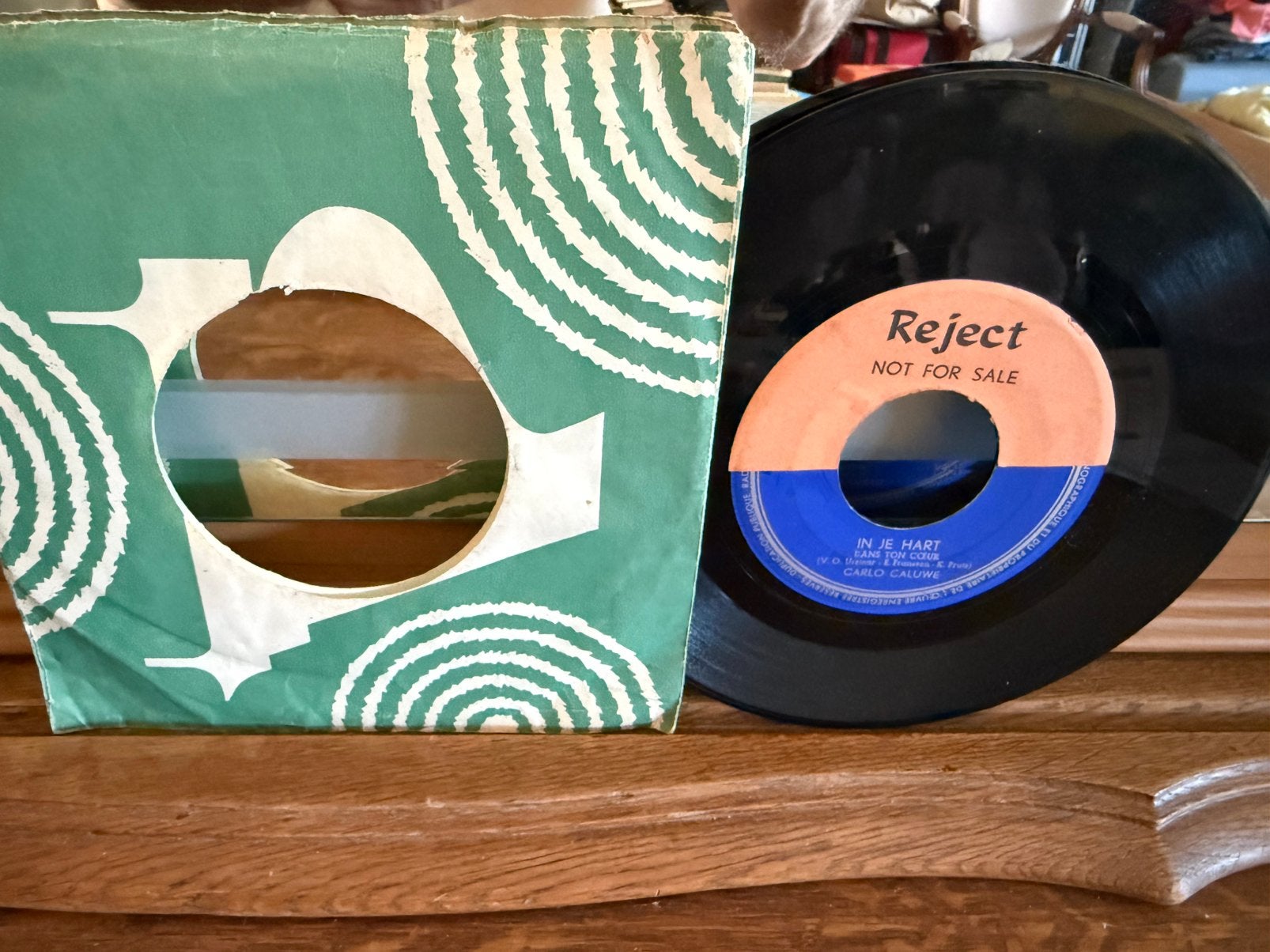 Dans ton cœur - Roses rouges, Pressage original, En néerlandais, Enlèvement ou Envoi, 7 inch