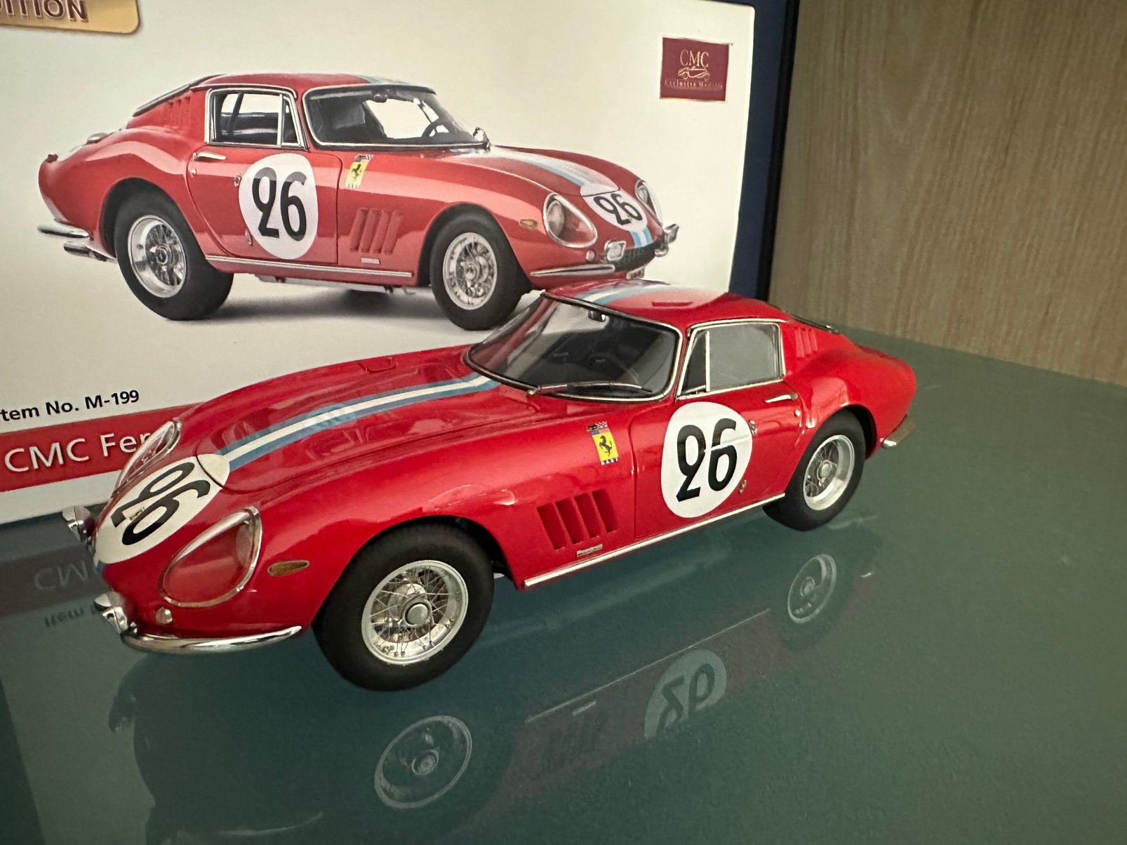 1/18 Ferrari 275 GTB/C - CMC, Hobby & Loisirs créatifs, Enlèvement ou Envoi, Neuf, Voiture, Autres marques