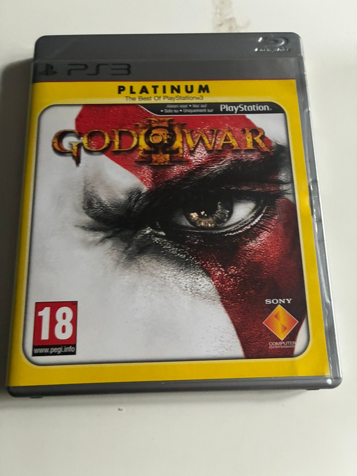 God of War III Platinum PS3 - Zo goed als nieuw, Enlèvement ou Envoi, Comme neuf