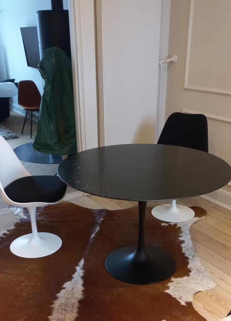 tulipe chaises et tables eero saarinen, Maison & Meubles, Tables | Tables à manger, Enlèvement ou Envoi, Verre