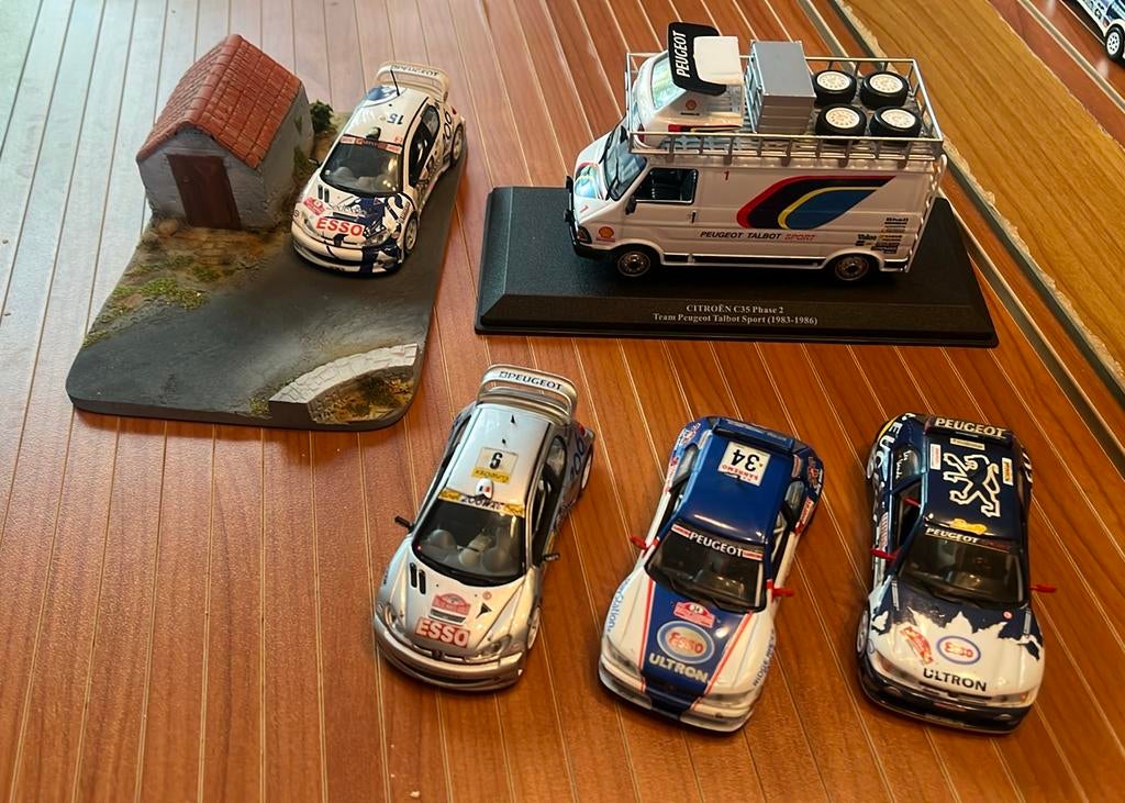 Peugeot rally, Ophalen, Zo goed als nieuw