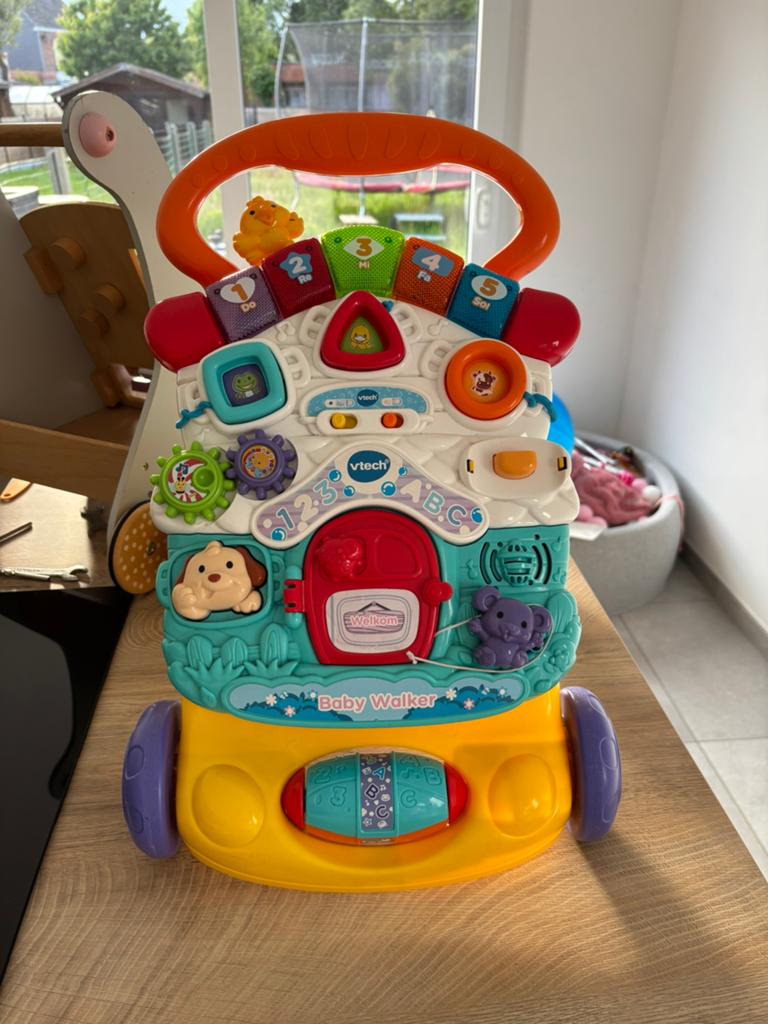 V tech 2 in 1 babywalker, Kinderen en Baby's, Ophalen, Gebruikt