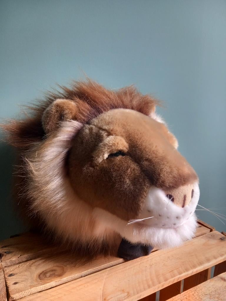 Wild & Soft leeuw hoofd, Ophalen, Zo goed als nieuw