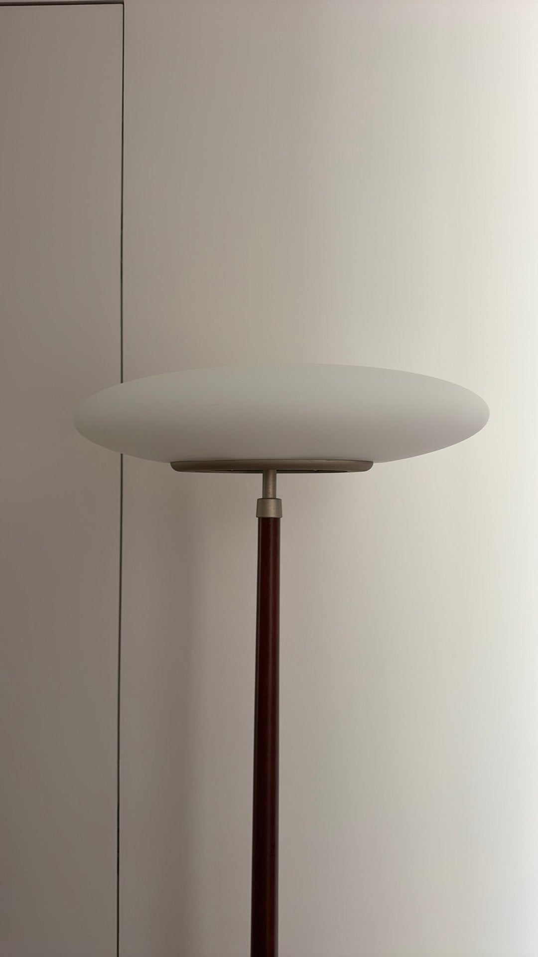 Staande Flos design lamp, Ophalen, Zo goed als nieuw, Glas, Modern