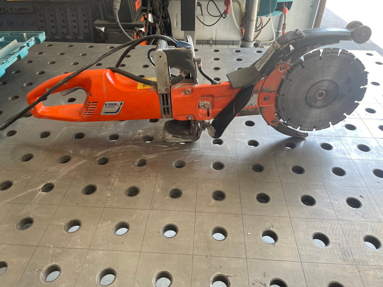Husqvarna cut n break K 3000, Ophalen