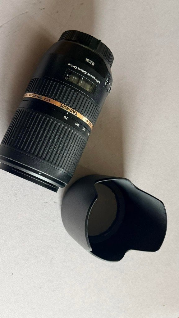 Tamron 70-300mm F/4-5.6 SP Di VC USD Canon, Ophalen of Verzenden, Gebruikt, Telelens, Zoom