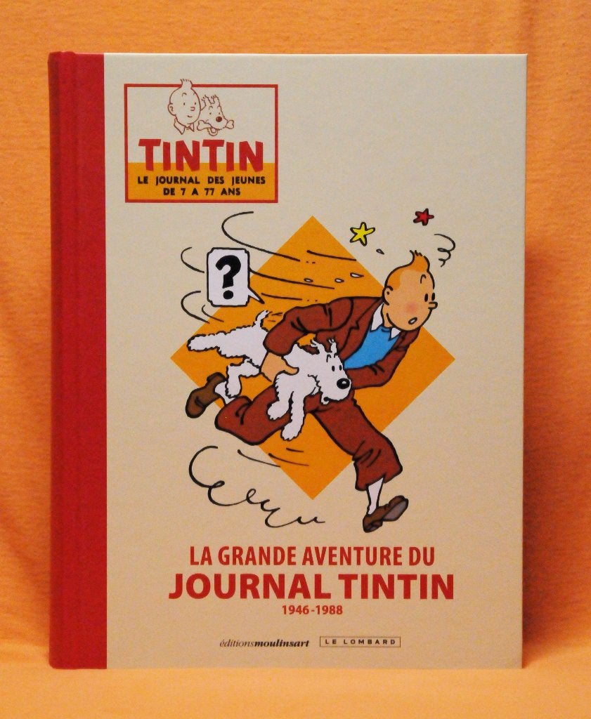 LA GRANDE AVENTURE DU JOURNAL TINTIN - EO 2016, Livres, Une BD, Enlèvement ou Envoi, Comme neuf, Divers auteurs