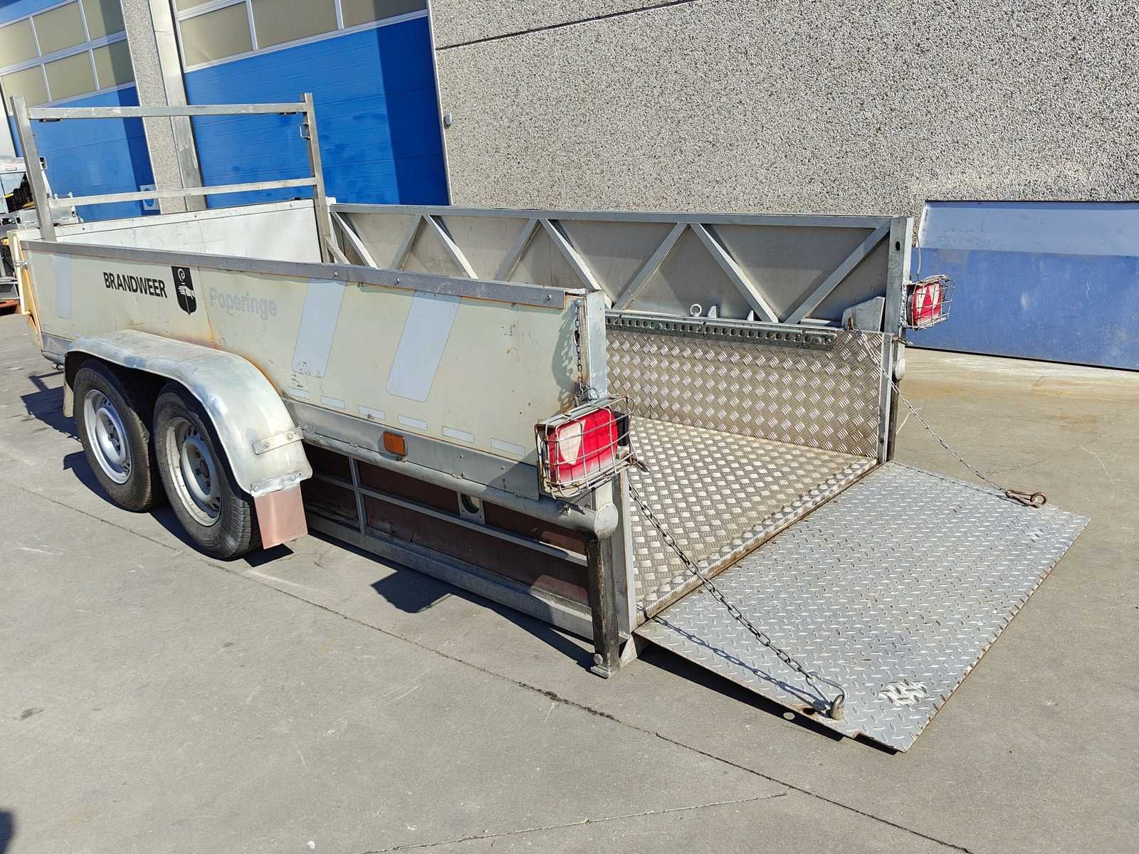 Trans-Easy neerlaatbare aanhangwagen (drop-bed), Gebruikt