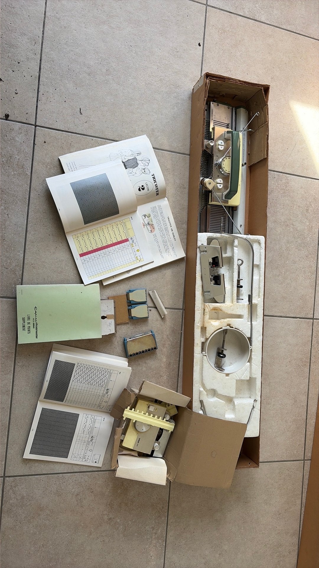 Vintage - Empirical knitmaster model 250, Ophalen, Gebruikt, Breien, Machine