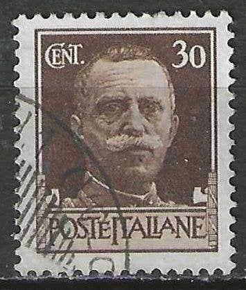 Italie 1929/1930 - Yvert 230 - Victor Emmanuel III (ST), Timbres & Monnaies, Timbres | Europe | Italie, Envoi, Affranchi