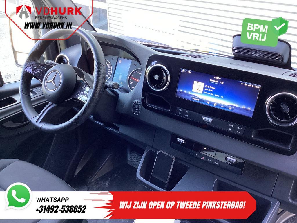 Mercedes-Benz Sprinter 317 CDI Aut. L2H2 3.5t Trekverm./ LED, Auto's, Bestelwagens en Lichte vracht, Automaat, Zwart, Mercedes-Benz