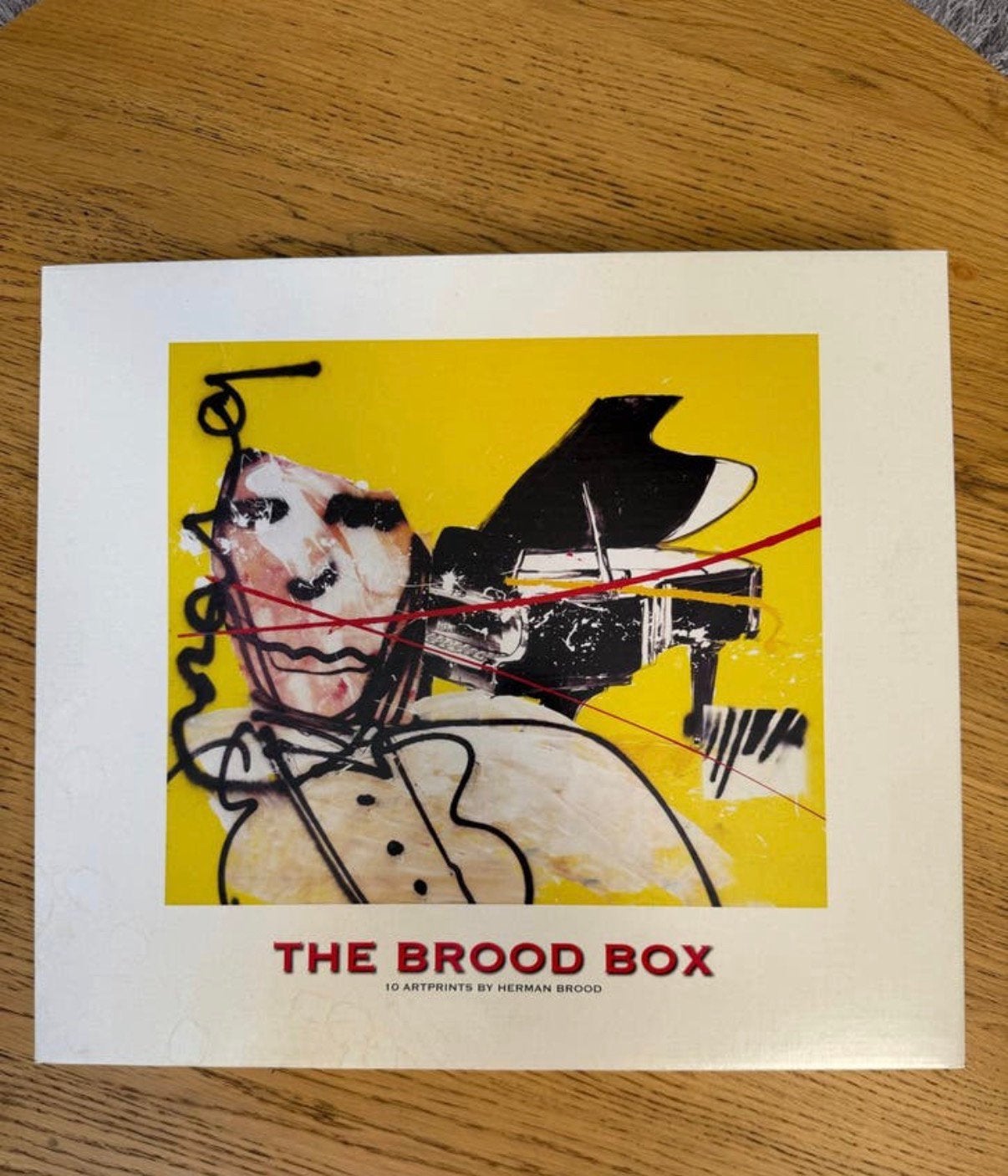 The Brood Box Herman Brood – 10 zeefdrukken - 176/250, Antiquités & Art, Art | Lithographies & Sérigraphies, Numéroté, Enlèvement ou Envoi