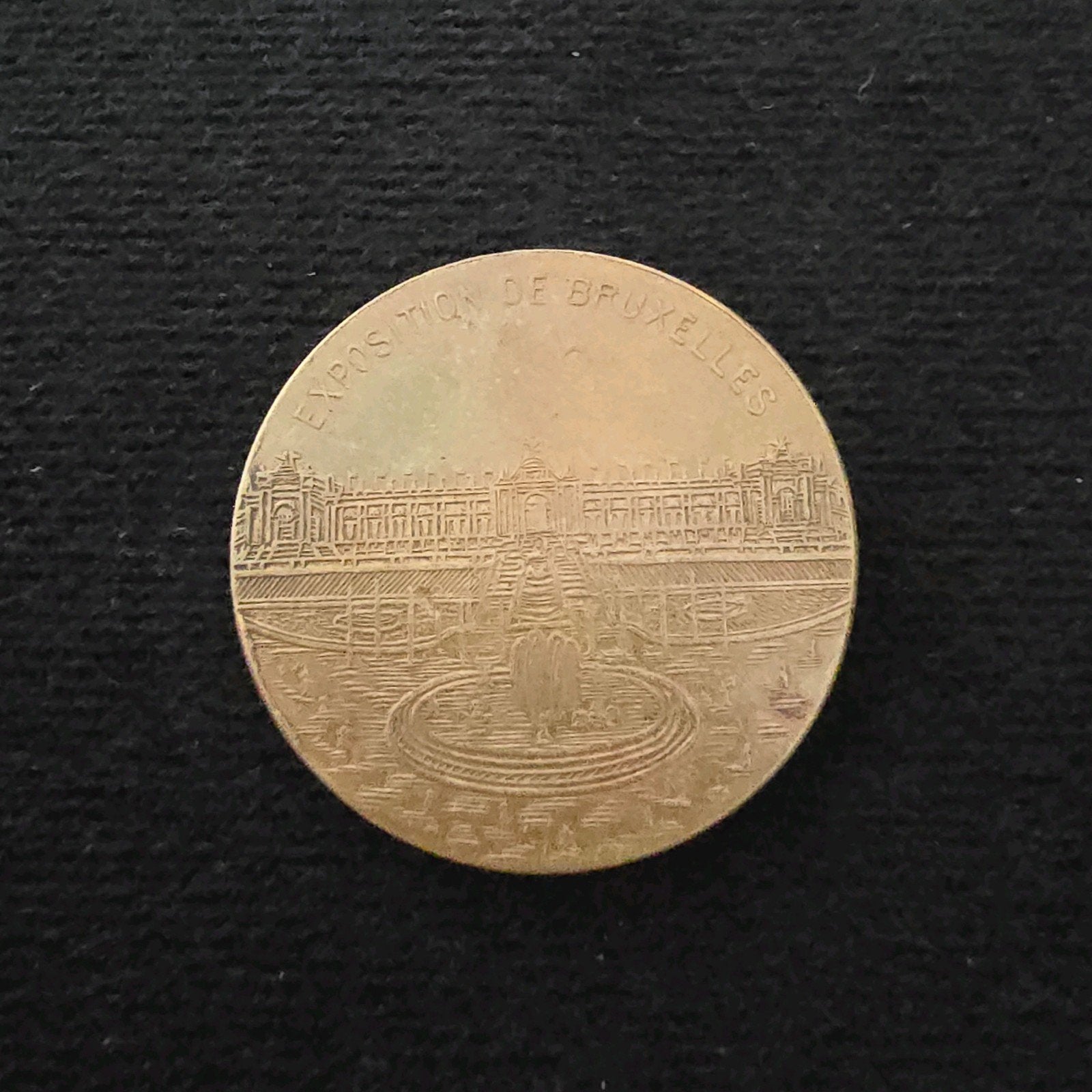 Fonson Albert Medal 1ste tentoonstelling Brussel België, Ophalen of Verzenden