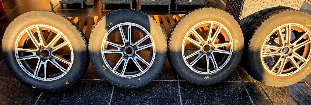Jantes sport avec pneus d'hiver 215/R60R16 M+S, 16 pouces, Véhicule de tourisme, Pneu(s), Enlèvement