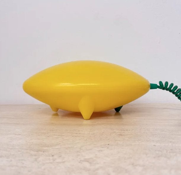 Lampe vintage IKEA Löv modèle B0101 Marianne et Knut Hagberg, Jaune, Enlèvement ou Envoi, IKEA, Vintage