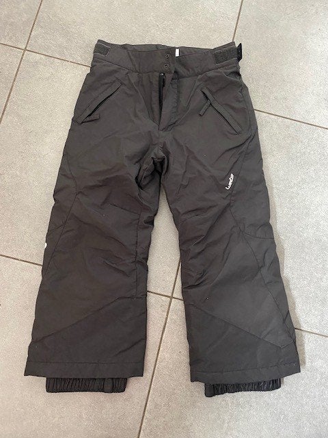 Zwarte skibroek maat 6 jaar Nieuwstaat, Sport en Fitness, Ophalen of Verzenden, Zo goed als nieuw, Kleding