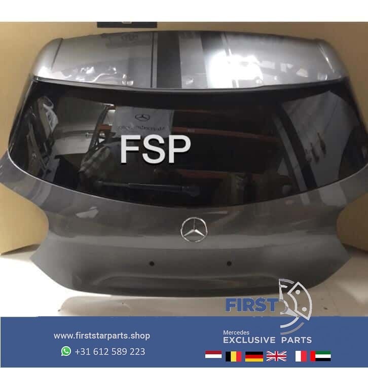 W176 achterklep 2018 Mercedes A Klasse COMPLEET in diverse k, Arrière, Haillon arrière, Utilisé, -