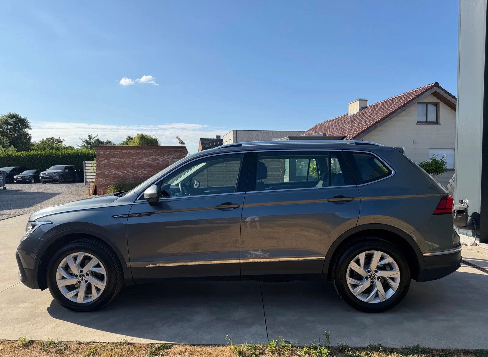 Volkswagen Tiguan Allspace 7 zit, navigatie, adaptieve Cruis, Autos, Argent ou Gris, Achat, 110 kW, Entreprise
