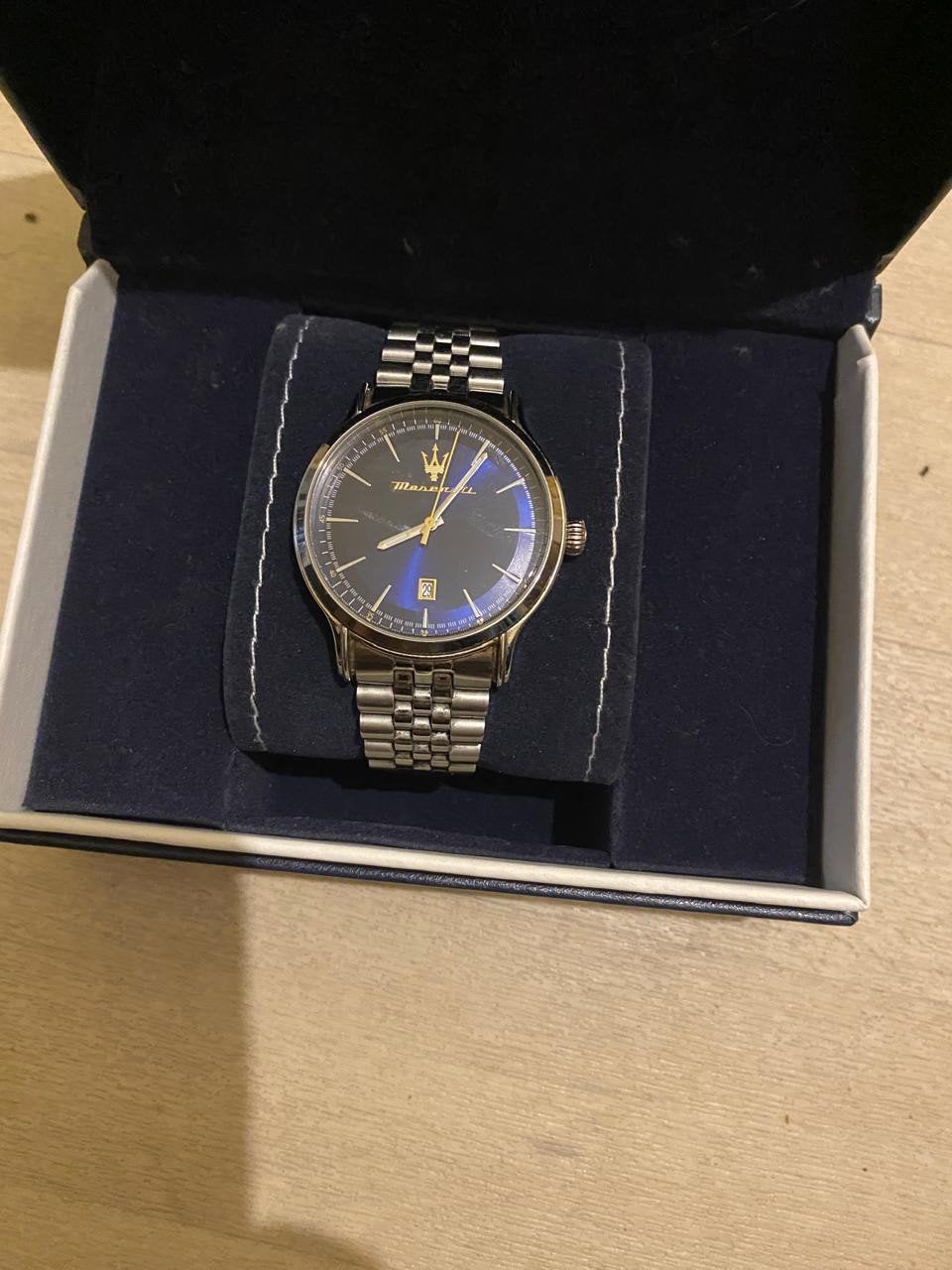 montre homme Maserati, Montre-bracelet, Enlèvement ou Envoi, Acier, Acier