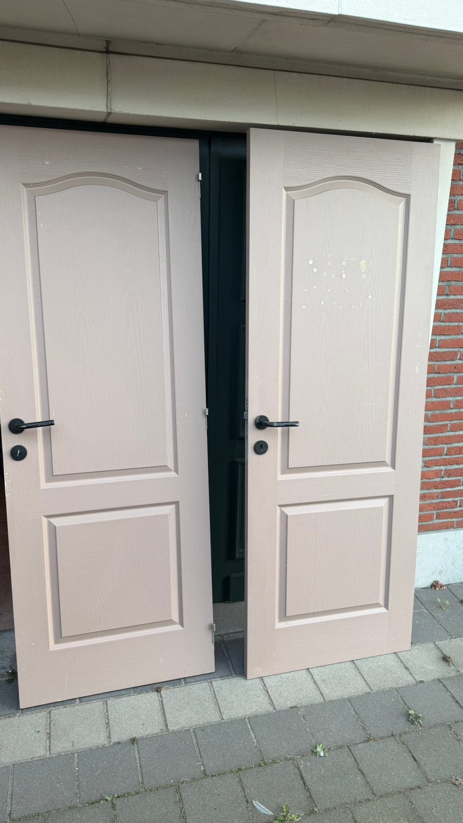 2 Portes, Bois, Enlèvement, Comme neuf