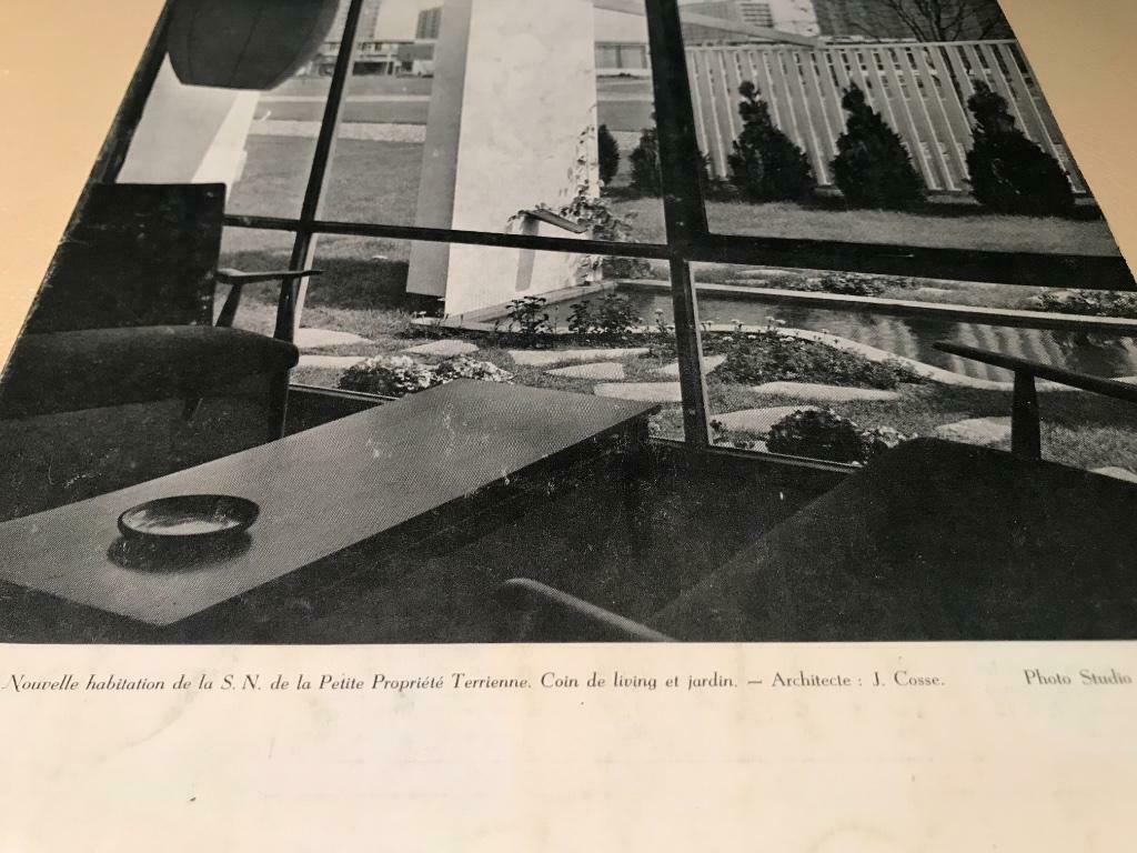 La Maison 1958, 75pag met Jean Cosse Rotaflex Baucher Blonde, Boeken, Ophalen of Verzenden, Zo goed als nieuw, Architectuur algemeen