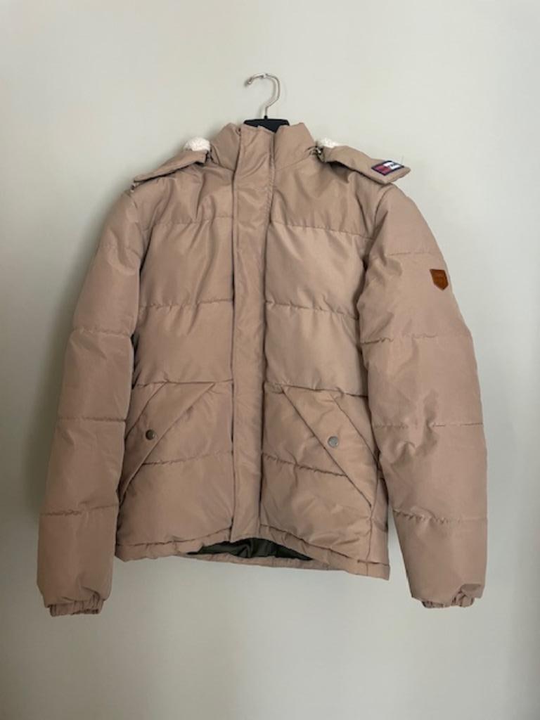 Wintervest - Jongens - 15/16 jaar - Jack & Jones - Beige, Kinderen en Baby's, Ophalen of Verzenden, Zo goed als nieuw, Jas, Jongen