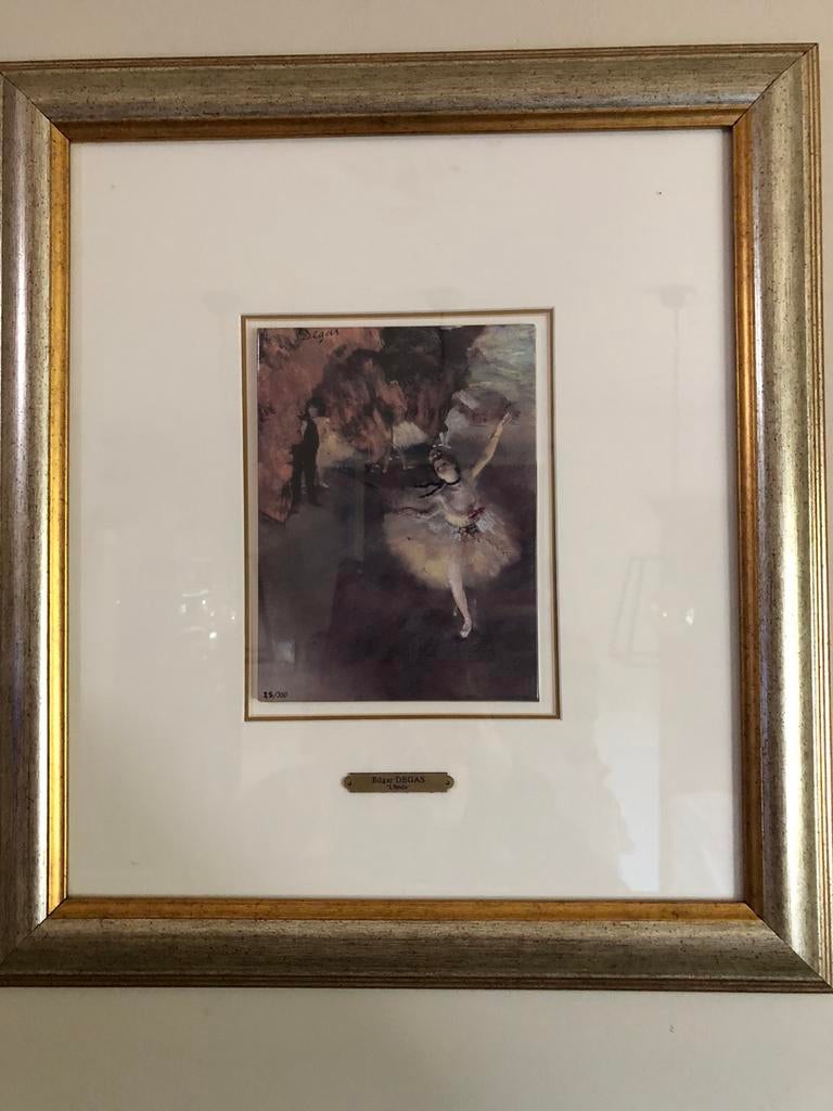 Grafische werken DEGAS Edgar: Ballerina’s, Ophalen