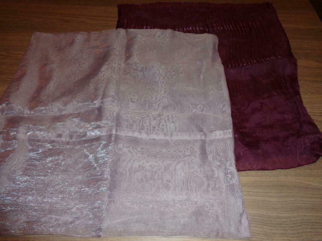 Housses de coussin (2 pièces), Ophalen of Verzenden, Zo goed als nieuw, Paars, Vierkant