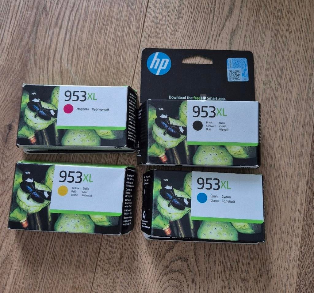 Lot de 4 cartouches HP 953XL, Enlèvement ou Envoi