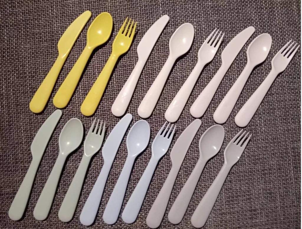 18-Delig Ikea kinderbestek Kalas, Ophalen of Verzenden, Zo goed als nieuw