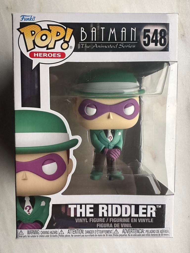 Funko Pop! The Riddler nr. 548, Verzamelen, Ophalen of Verzenden, Nieuw