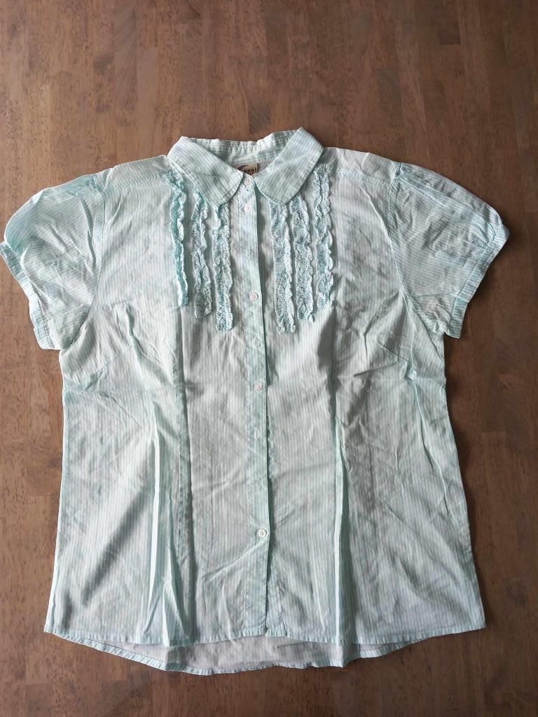 mooi gestreept groen dames hemd maat XXL, Maat 46/48 (XL) of groter, Ophalen of Verzenden, Zo goed als nieuw, Casual clothing
