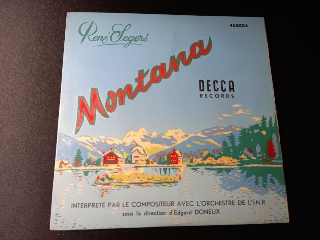 René Segers, L'orchestre De L'I.N.R., Edgar Doneux – Montana, Ophalen of Verzenden, Zo goed als nieuw, Jazz en Blues