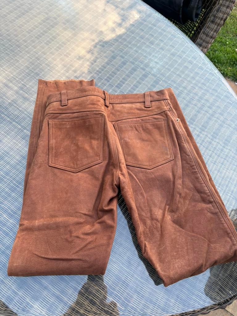 Pantalon de moto en daim épais. Modèle de jeans, Enlèvement, Neuf, sans ticket, Pantalon | cuir