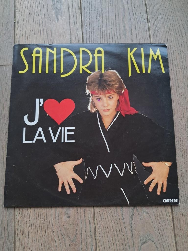 Lp : Sandra Kim : J'aime la vie., Ophalen of Verzenden, Zo goed als nieuw