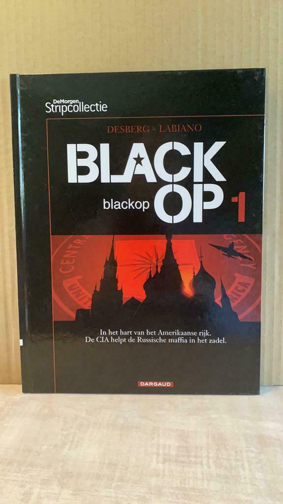 Desberg labiano. Black op stripcollectie De Morgen HC 2008, Boeken, Ophalen of Verzenden, Nieuw