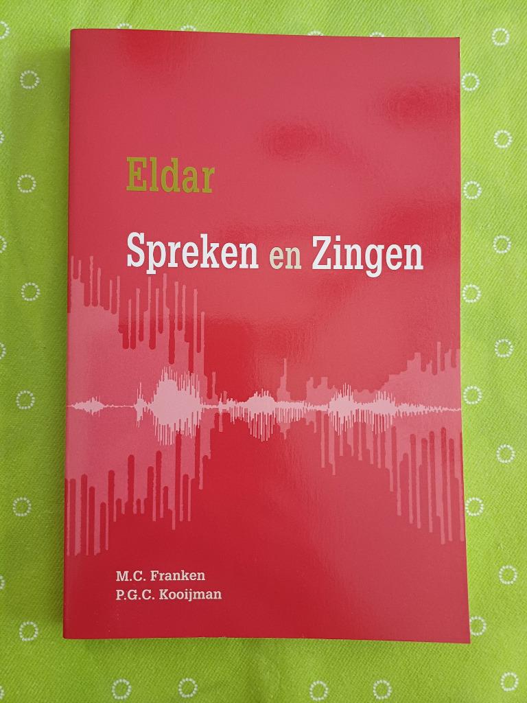 Boek logopedie: Spreken en zingen - Eldar - nieuw, Ophalen of Verzenden, Nieuw