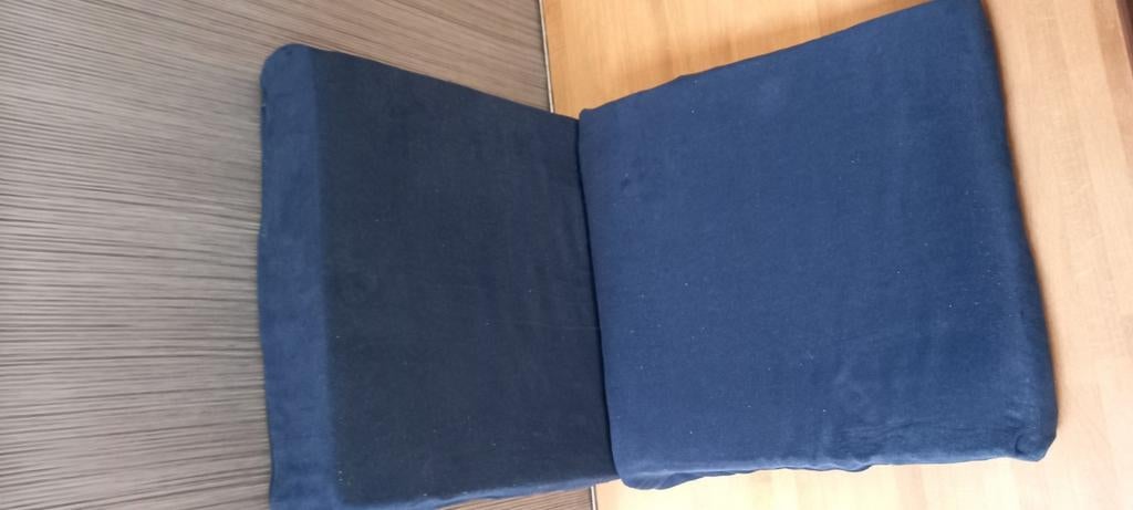 2 verhoog/rugkussens voor (auto)stoel of zetel, Ophalen of Verzenden, Zo goed als nieuw, Blauw, Vierkant