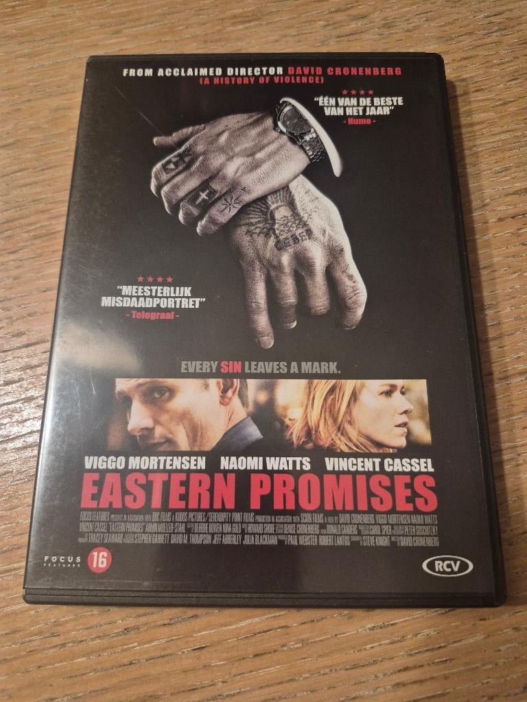 Dvd Eastern Promises, CD & DVD, DVD | Thrillers & Policiers, À partir de 16 ans, Enlèvement ou Envoi, Comme neuf, Thriller d'action