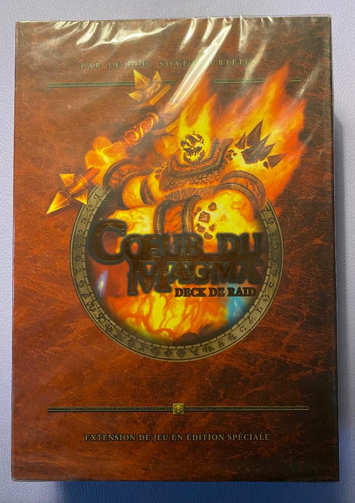 Box WOW Coeur du Magma Deck de Raid VF, Enlèvement ou Envoi, Comme neuf, Plusieurs cartes