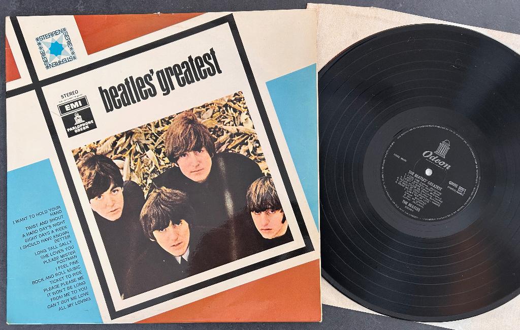 BEATLES - Beatles' greatest ( LP; NL; NMINT ), Cd's en Dvd's, Vinyl | Rock, Zo goed als nieuw, Poprock, 12 inch, Verzenden